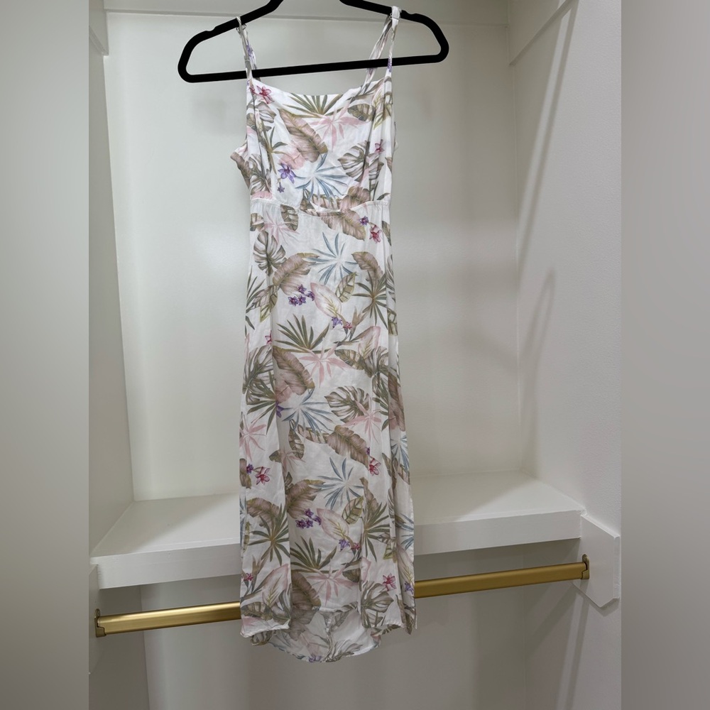 Forever 21 Tropical Print Maxi Dress